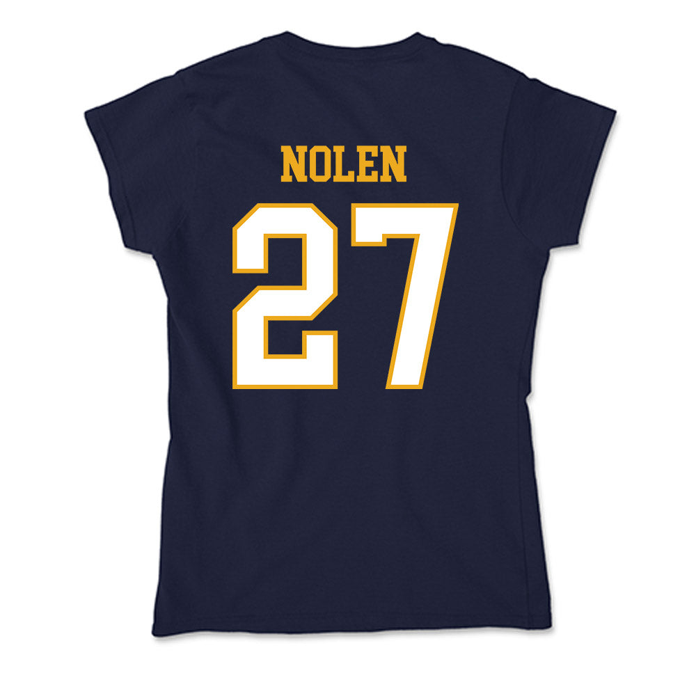 ETBU - NCAA Baseball : Kahne Nolen - Soft Style Women’s T-Shirt-1