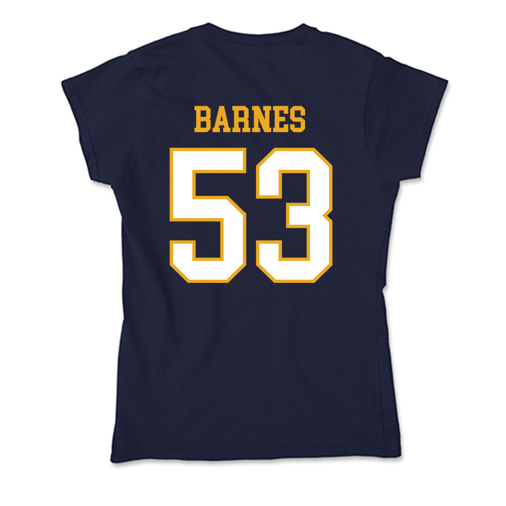 ETBU - NCAA Baseball : Benjamin Barnes - Soft Style Women’s T-Shirt-1
