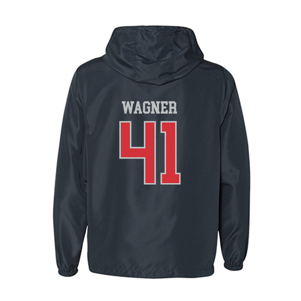 SMC - NCAA Baseball : Chase Wagner - Windbreaker-1