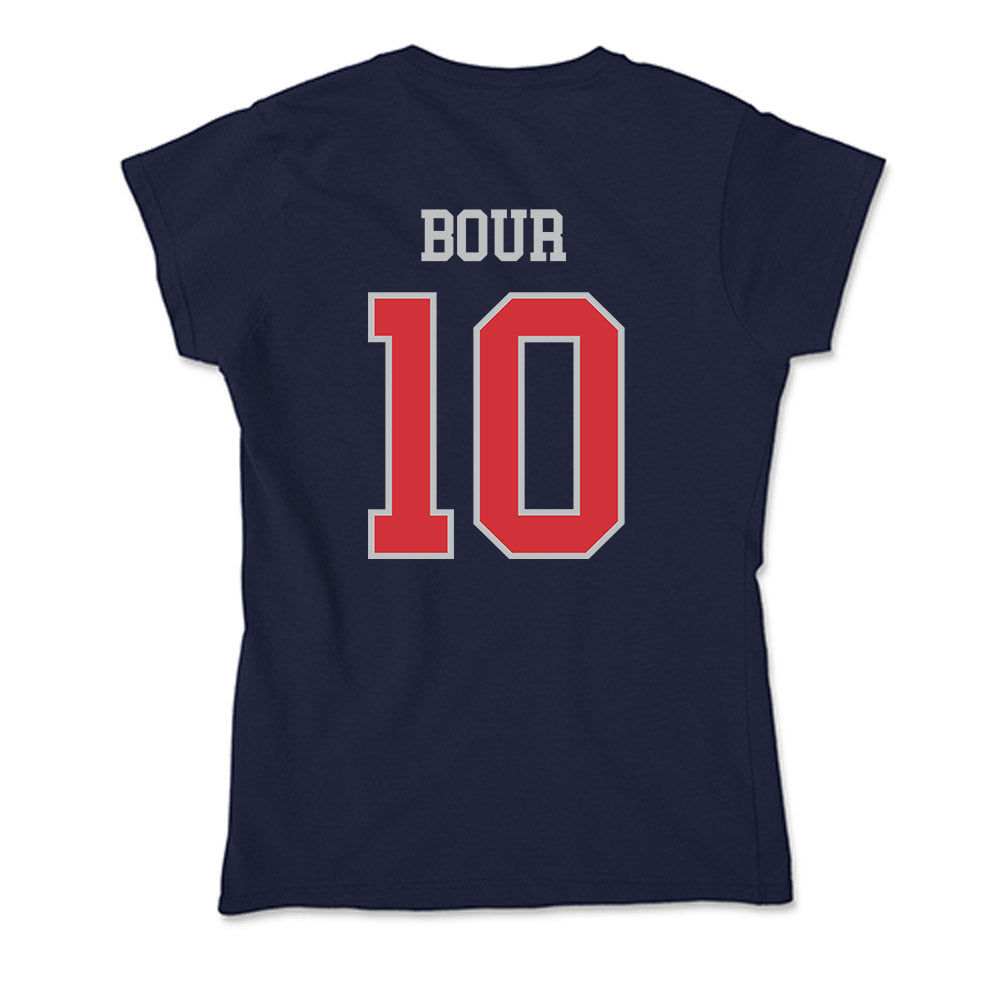 SMC - NCAA Beach Volleyball : Angelina Bour - Soft Style Women’s T-Shirt-1