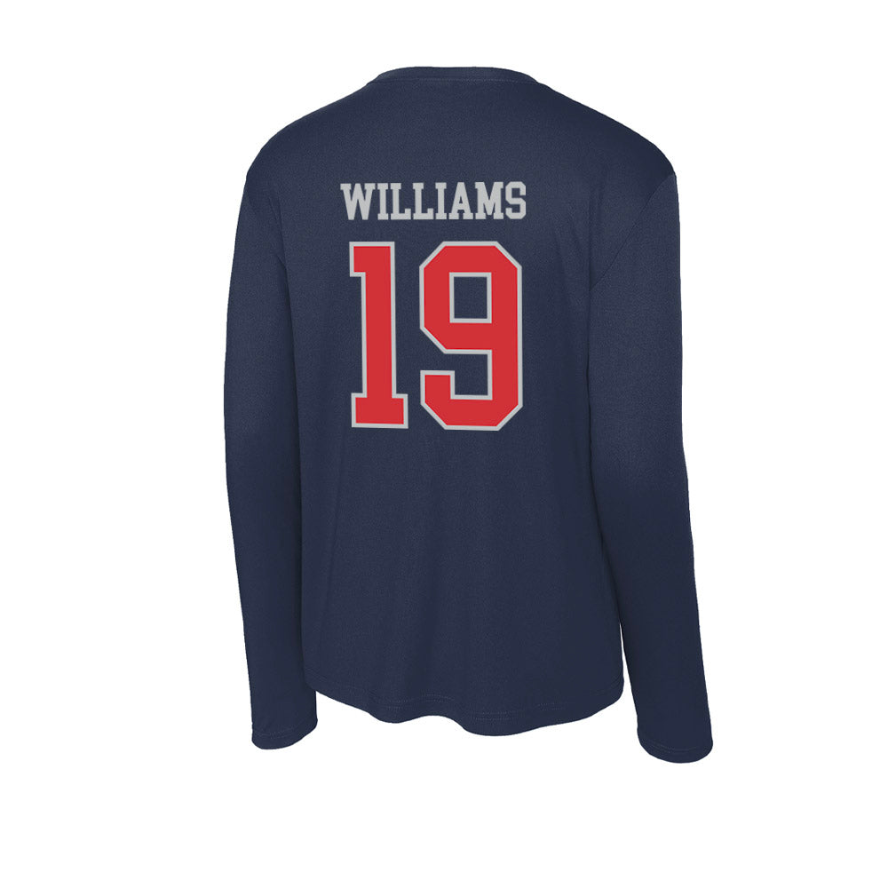 SMC - NCAA Baseball : Brett Williams - Activewear Long Sleeve T-Shirt-1