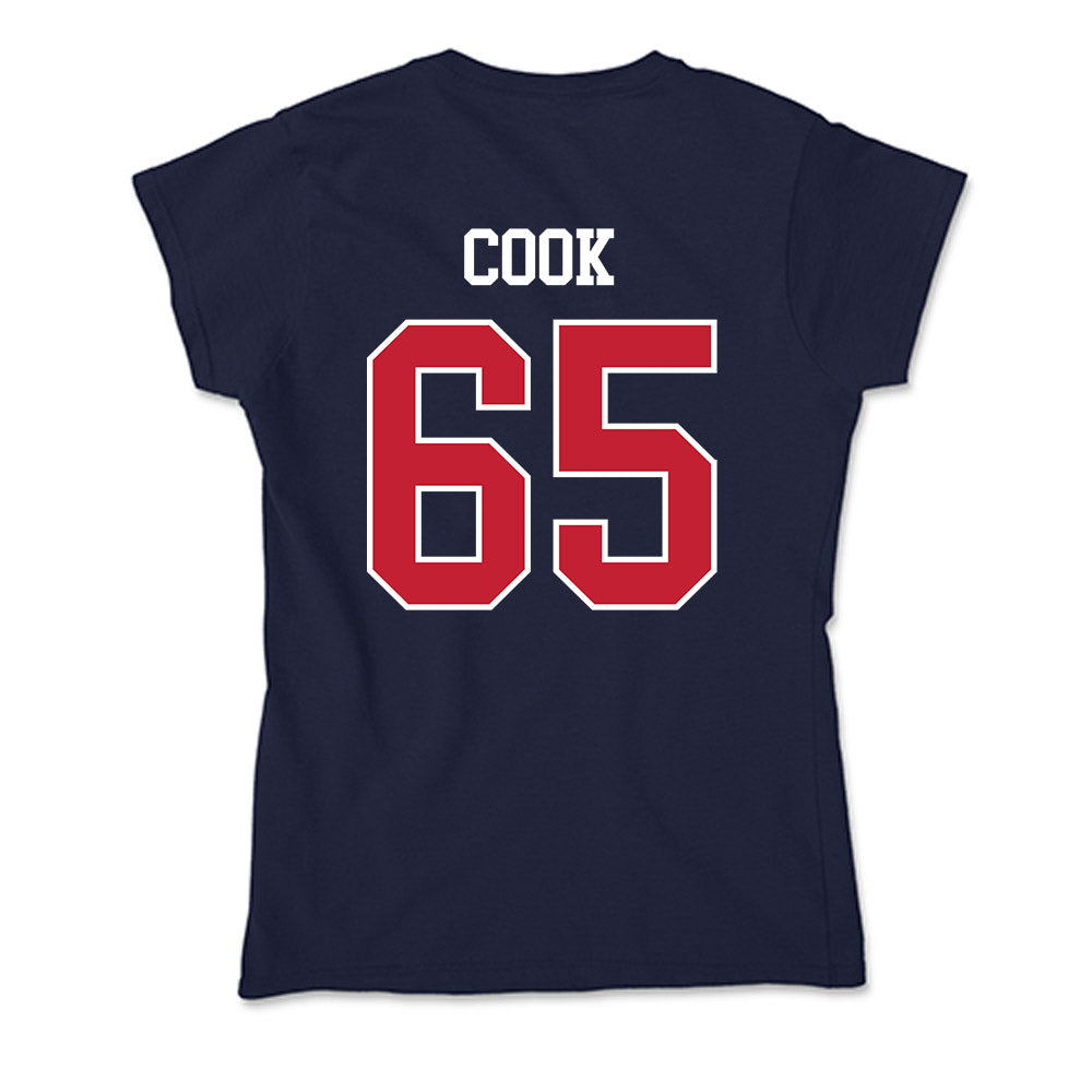Utah Tech - NCAA Football : Zayden Cook - Soft Style Women’s T-Shirt-1