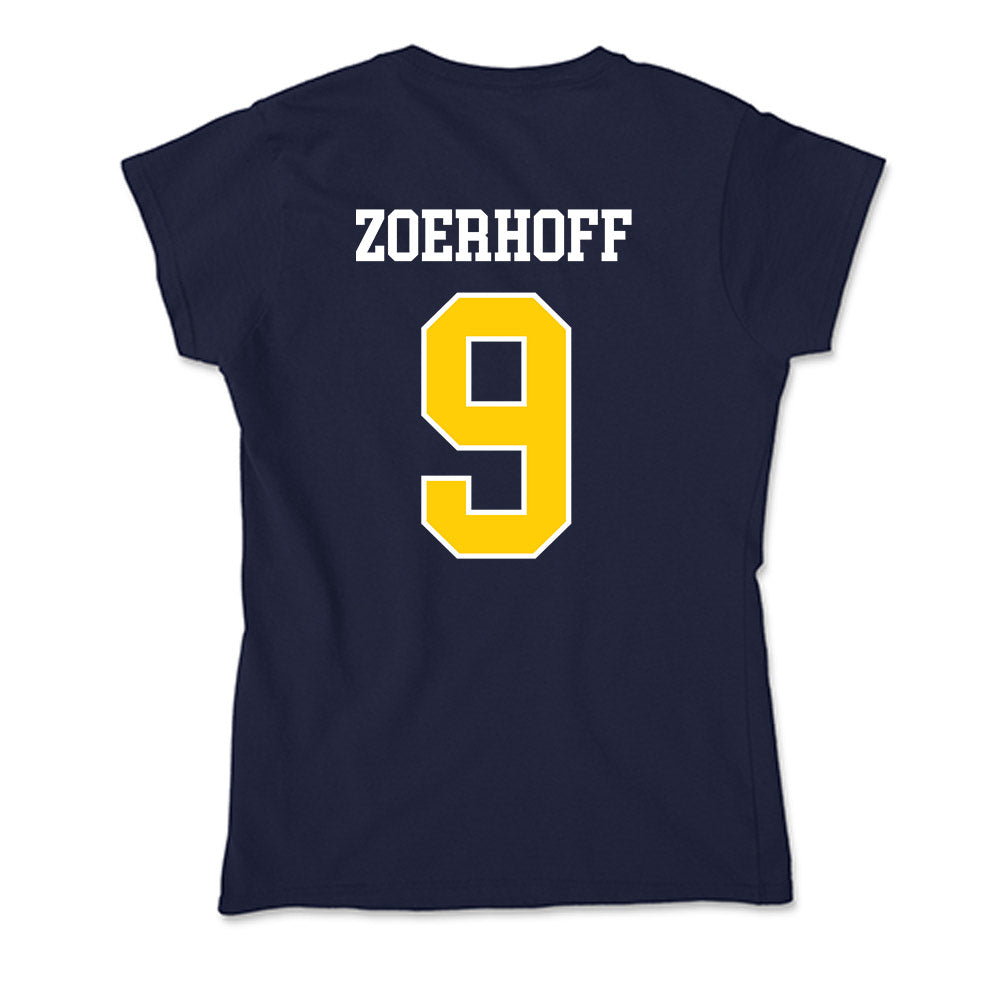 Toledo - NCAA Women's Soccer : Ella Zoerhoff - Soft Style Women’s T-Shirt-1