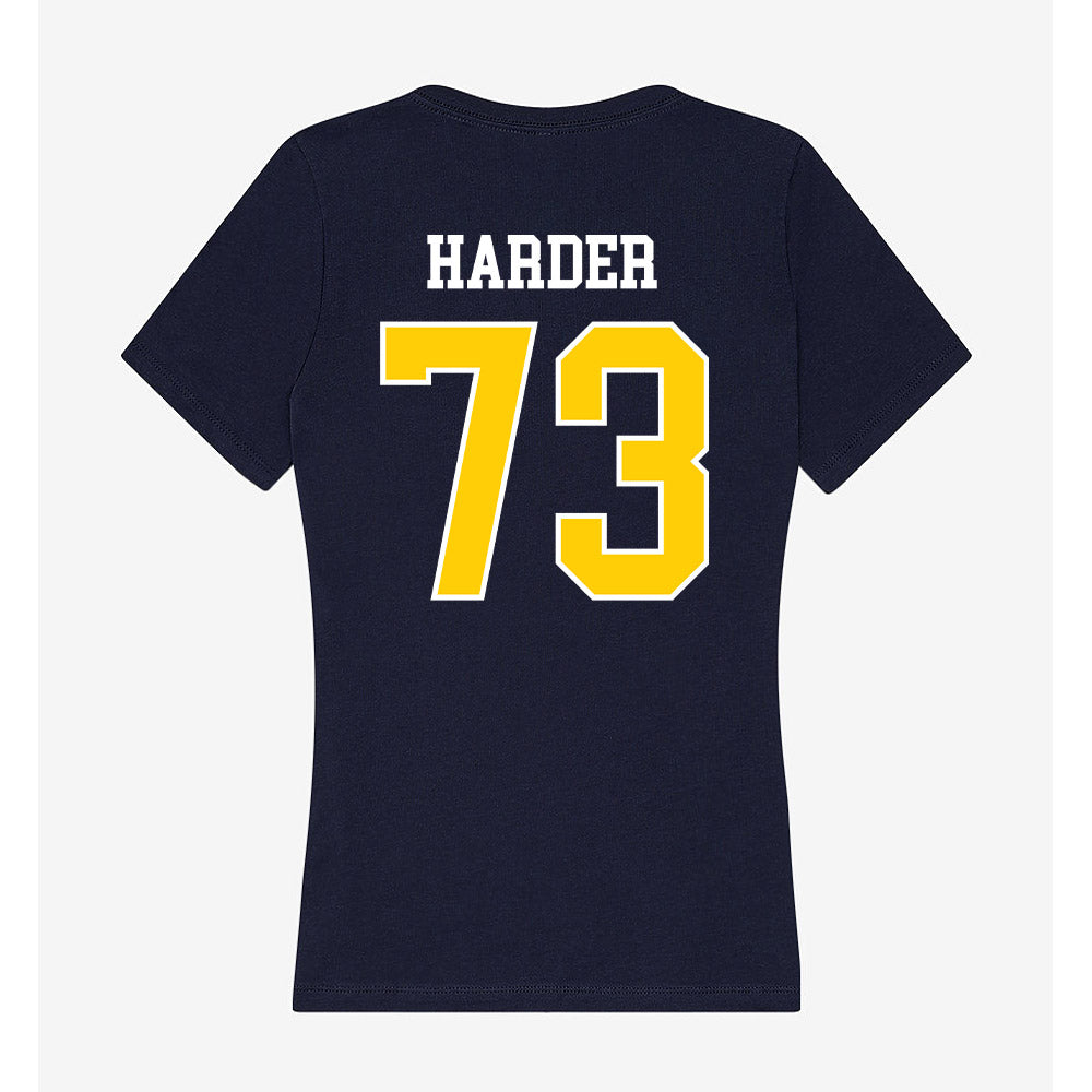 Toledo - NCAA Football : Jonathan Harder - Women's V-Neck T-Shirt-1