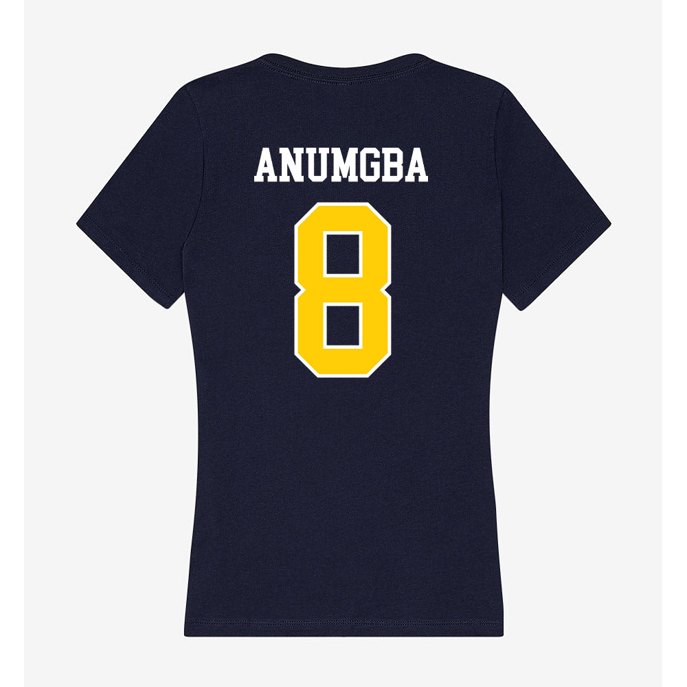 Toledo - NCAA Women's Basketball : Patricia Anumgba - Women's V-Neck T-Shirt-1