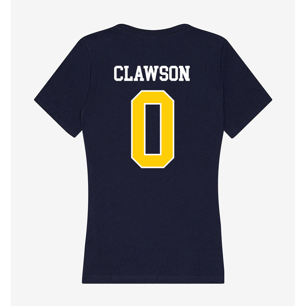 Toledo - NCAA Women's Soccer : Ryane Clawson - Classic Shersey Women's V-Neck T-Shirt-1