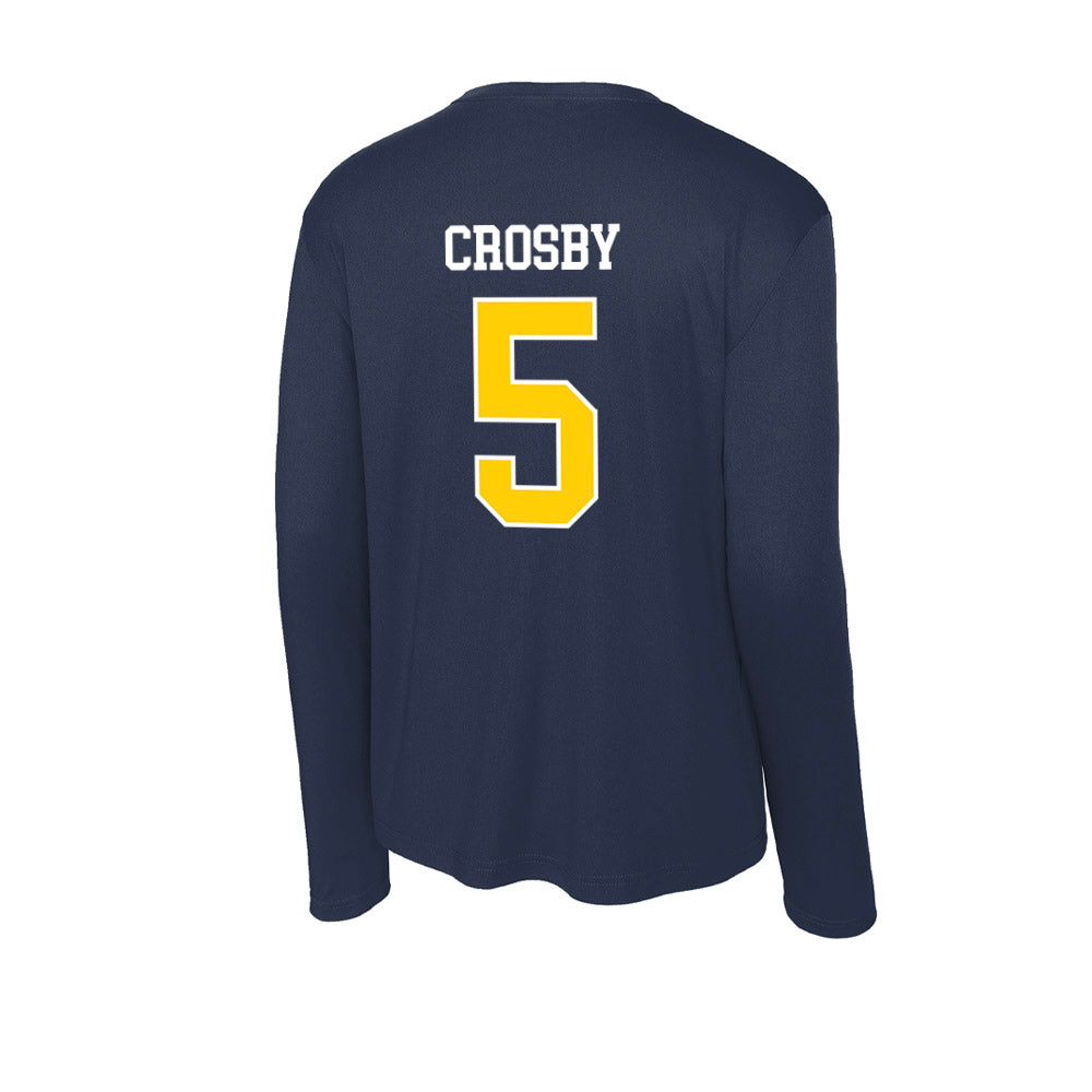 Toledo - NCAA Football : Terrell Crosby - Classic Shersey Activewear Long Sleeve T-Shirt-1