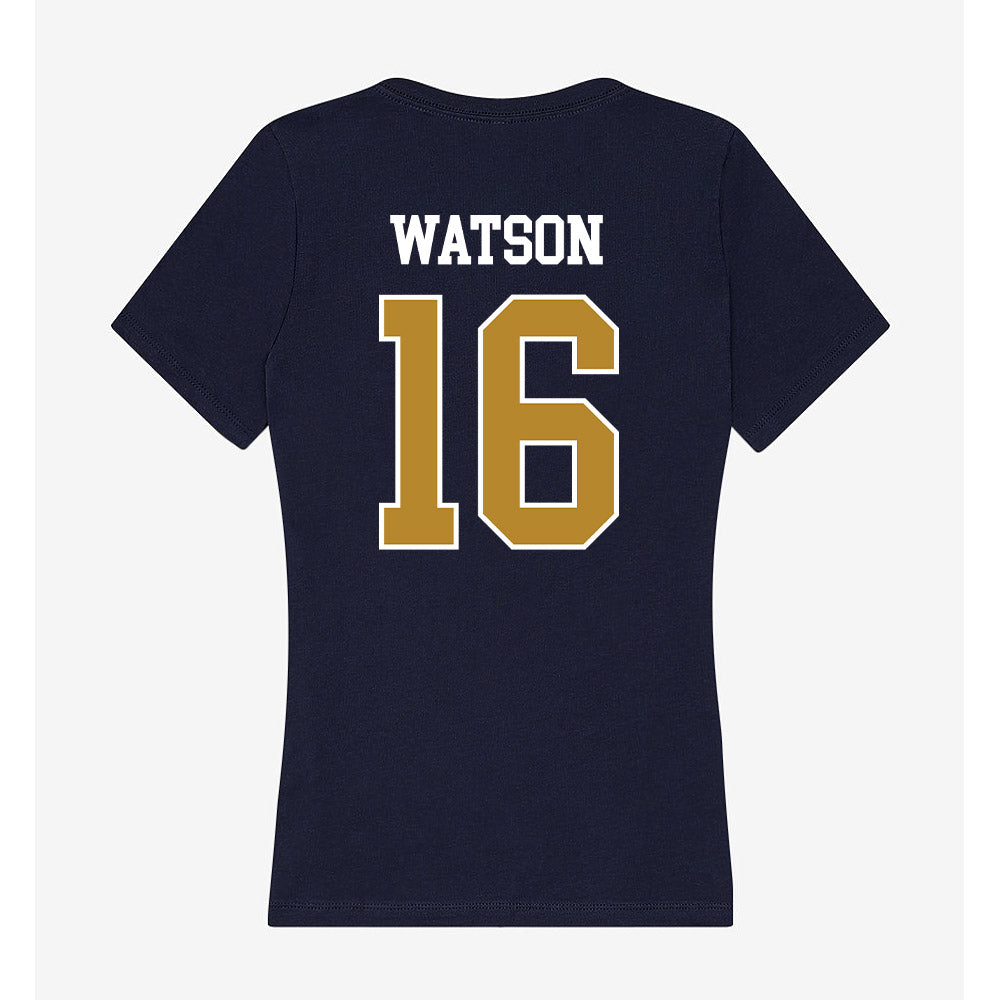 FIU - NCAA Football : Nicholas Watson - Women's V-Neck T-Shirt-1