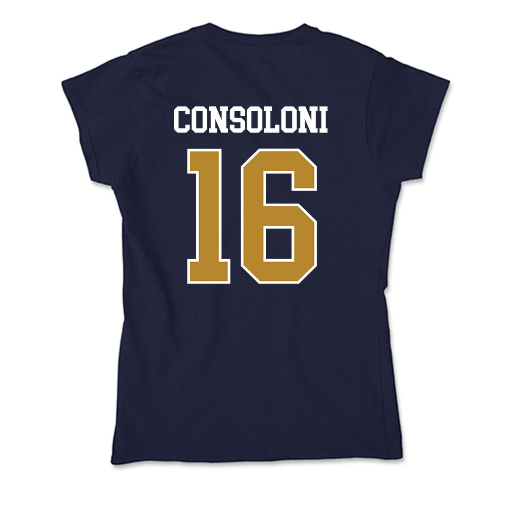 FIU - NCAA Men's Soccer : Leonardo Consoloni - Soft Style Women’s T-Shirt-1