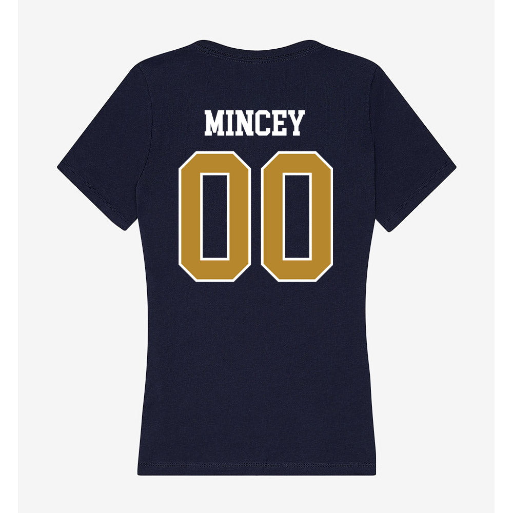 FIU - NCAA Football : Demitris Mincey - Women's V-Neck T-Shirt-1