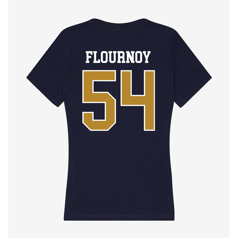 FIU - NCAA Football : Zaire Flournoy - Women's V-Neck T-Shirt-1