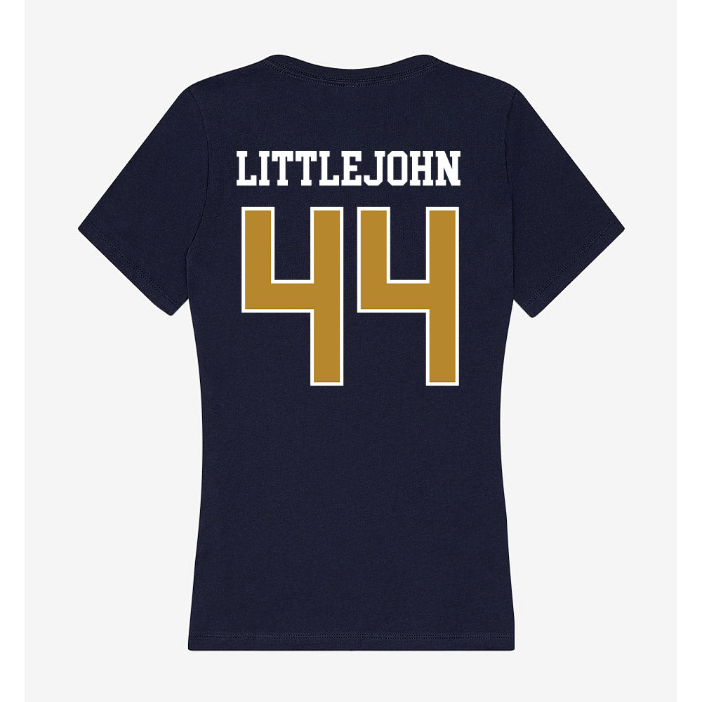 FIU - NCAA Football : Brayshawn Littlejohn - Women's V-Neck T-Shirt-1