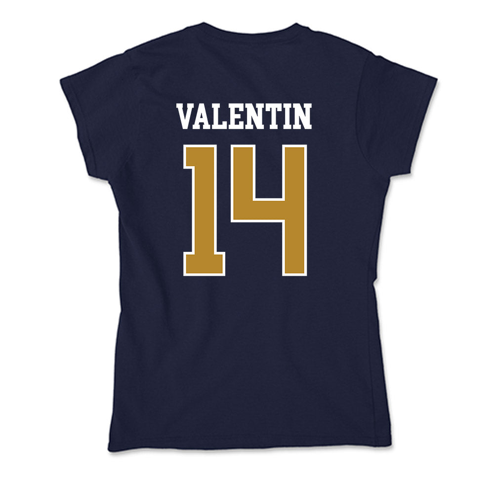 FIU - NCAA Women's Volleyball : Marla Valentin - Soft Style Women’s T-Shirt-1