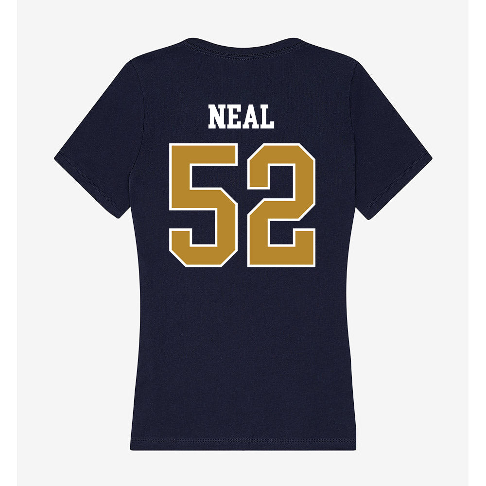FIU - NCAA Football : Akeem Neal - Women's V-Neck T-Shirt-1