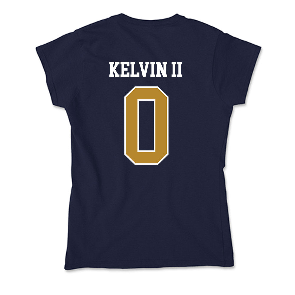 FIU - NCAA Men's Basketball : Mikey Kelvin II - Soft Style Women’s T-Shirt-1