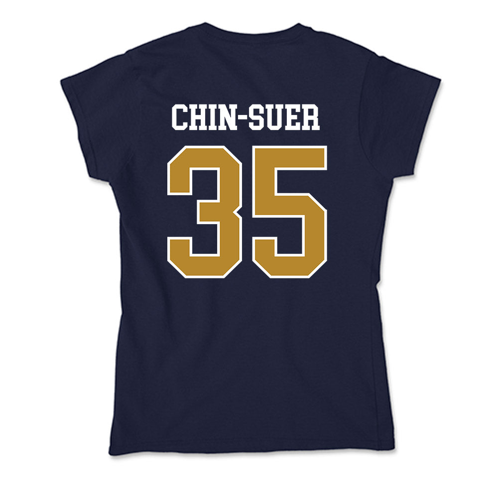 FIU - NCAA Football : Jahmani Chin-Suer - Soft Style Women’s T-Shirt-1