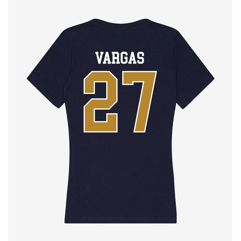 FIU - NCAA Baseball : Jordan Vargas - Women's V-Neck T-Shirt-1