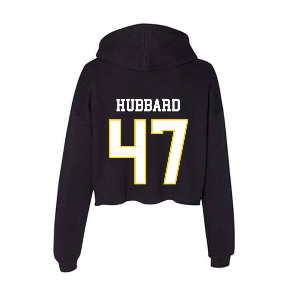 Southeastern - NCAA Baseball : Caiden Hubbard - Women's Crop Fleece Hoodie-1