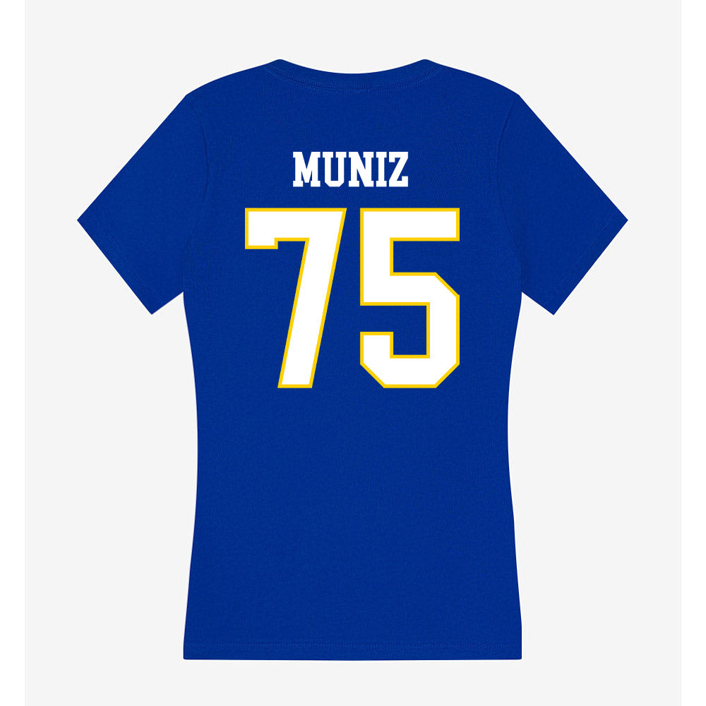 Southeastern - NCAA Football : Jacob Muniz - Women's V-Neck T-Shirt-1