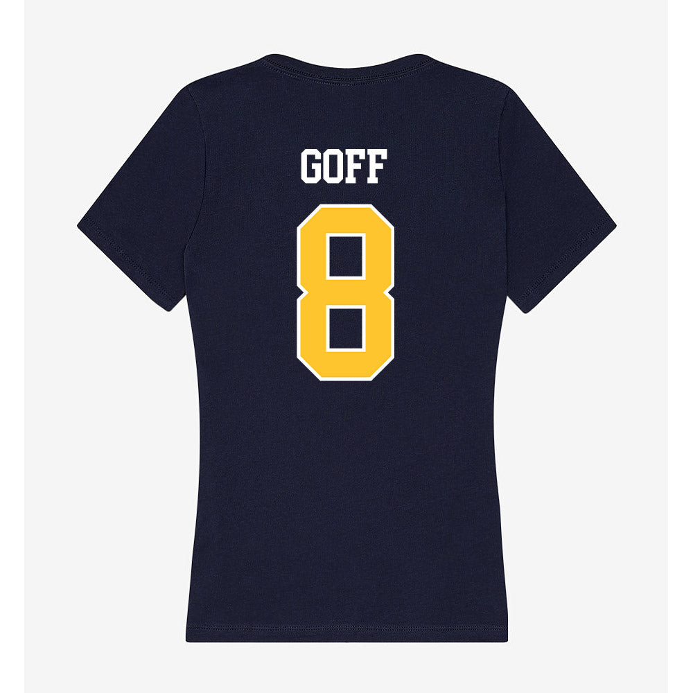 North Carolina A&T - NCAA Baseball : Blake Goff - Women's V-Neck T-Shirt-1