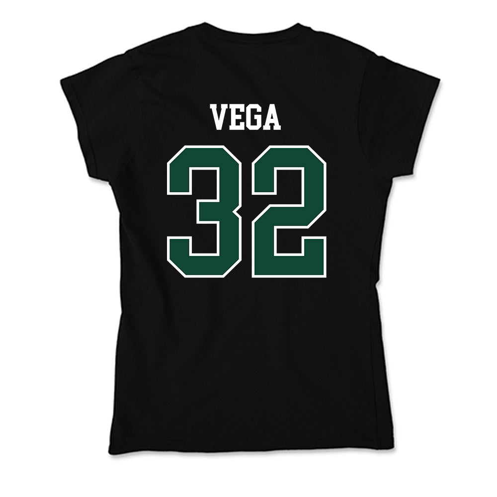 Tiffin - NCAA Men's Basketball : Angelo Vega - Soft Style Women’s T-Shirt-1