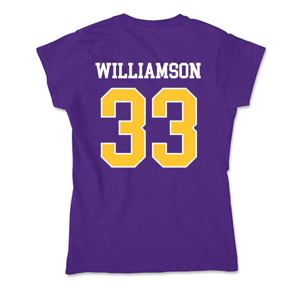 LSUA - NCAA Men's Soccer : Chris Williamson - Soft Style Women’s T-Shirt-1