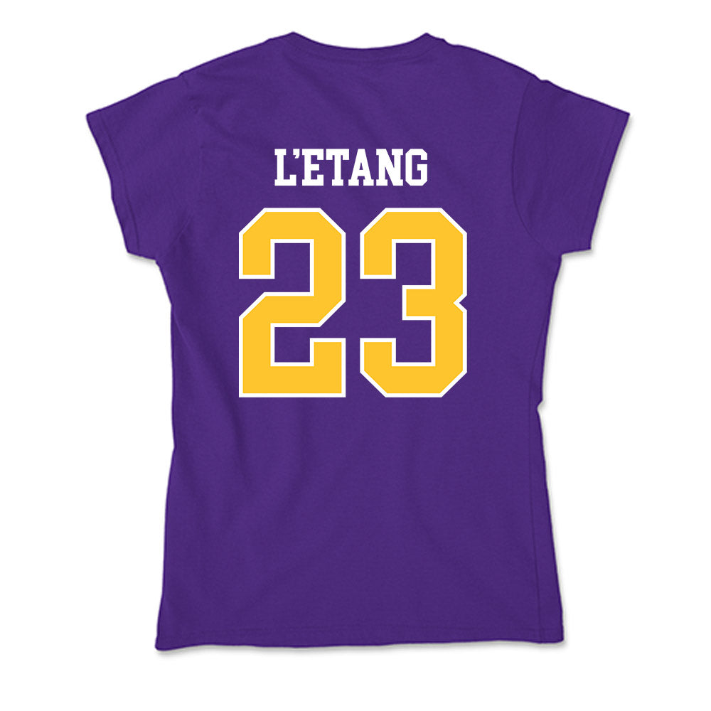 LSUS - NCAA Women's Basketball : Amandine L’Etang - Soft Style Women’s T-Shirt-1
