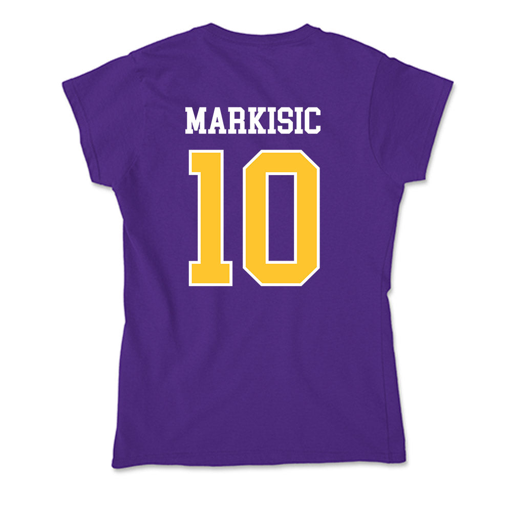 LSUS - NCAA Women's Basketball : Selma Markisic - Soft Style Women’s T-Shirt-1