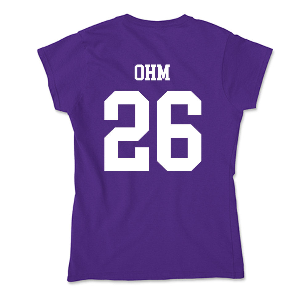 UST - NCAA Baseball : Preston Ohm - Soft Style Women’s T-Shirt-1