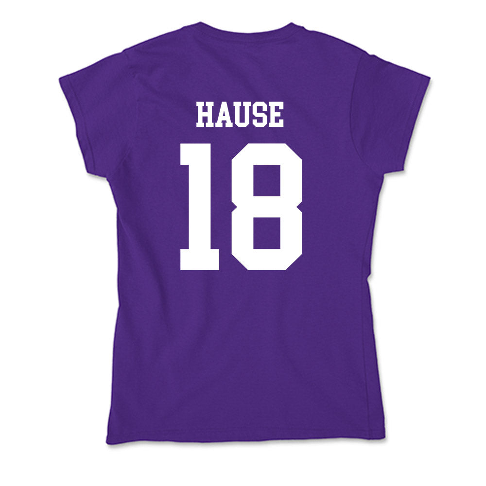 UST - NCAA Women's Ice Hockey : Ellah Hause - Soft Style Women’s T-Shirt-1