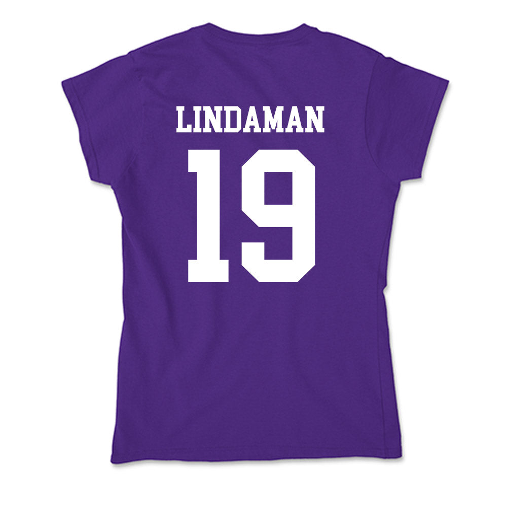 UST - NCAA Women's Ice Hockey : Ilsa Lindaman - Soft Style Women’s T-Shirt-1