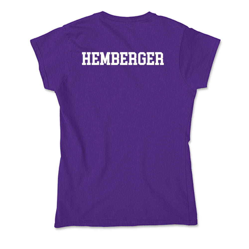 UST - NCAA Men's Swimming & Diving : Joe Hemberger - Soft Style Women’s T-Shirt-1