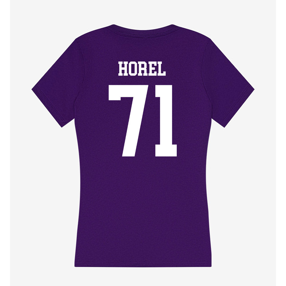UST - NCAA Football : Aiden Horel - Women's V-Neck T-Shirt-1