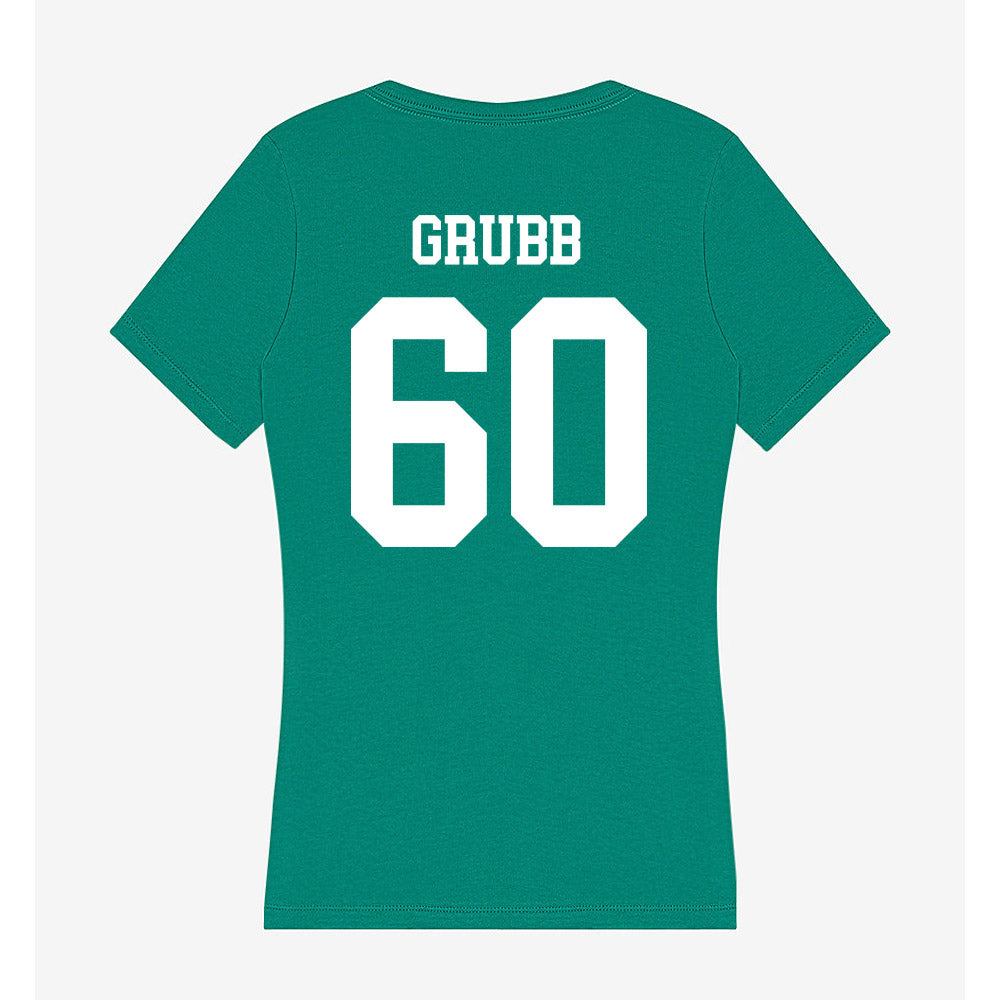 UAM - NCAA Football : Jackson Grubb - Women's V-Neck T-Shirt-1