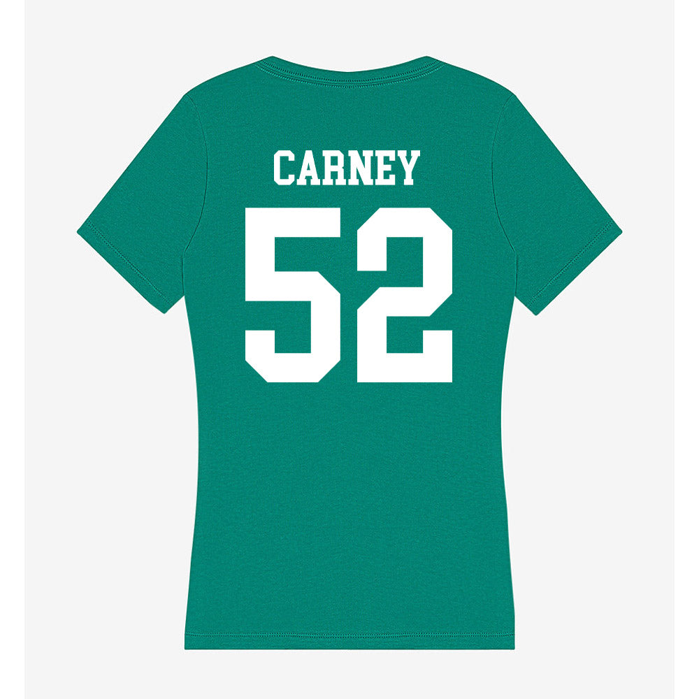 UAM - NCAA Baseball : Caden Carney - Women's V-Neck T-Shirt-1