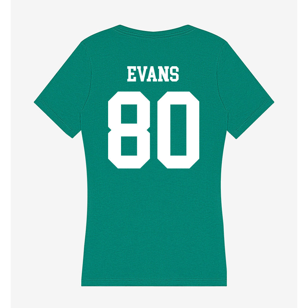 UAM - NCAA Football : Grant Evans - Women's V-Neck T-Shirt-1