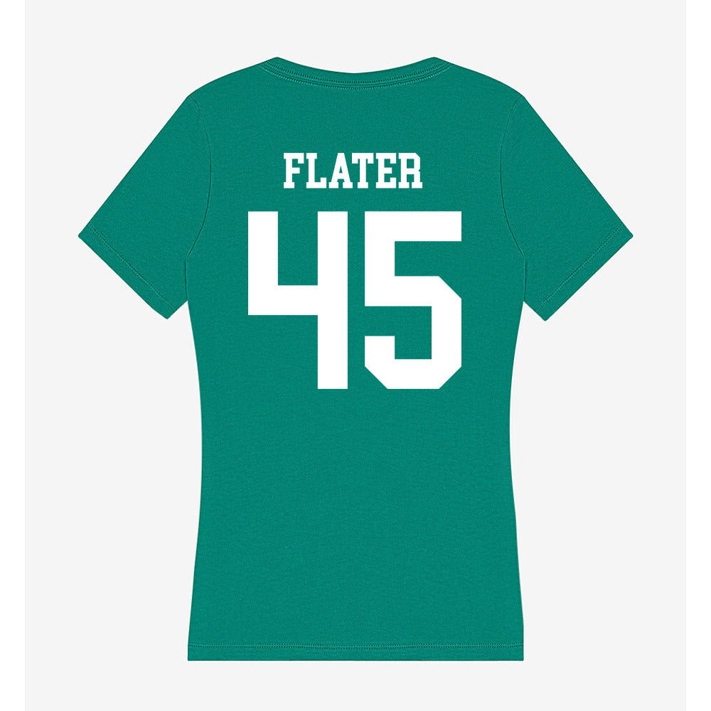 UAM - NCAA Baseball : Kaden Flater - Women's V-Neck T-Shirt-1