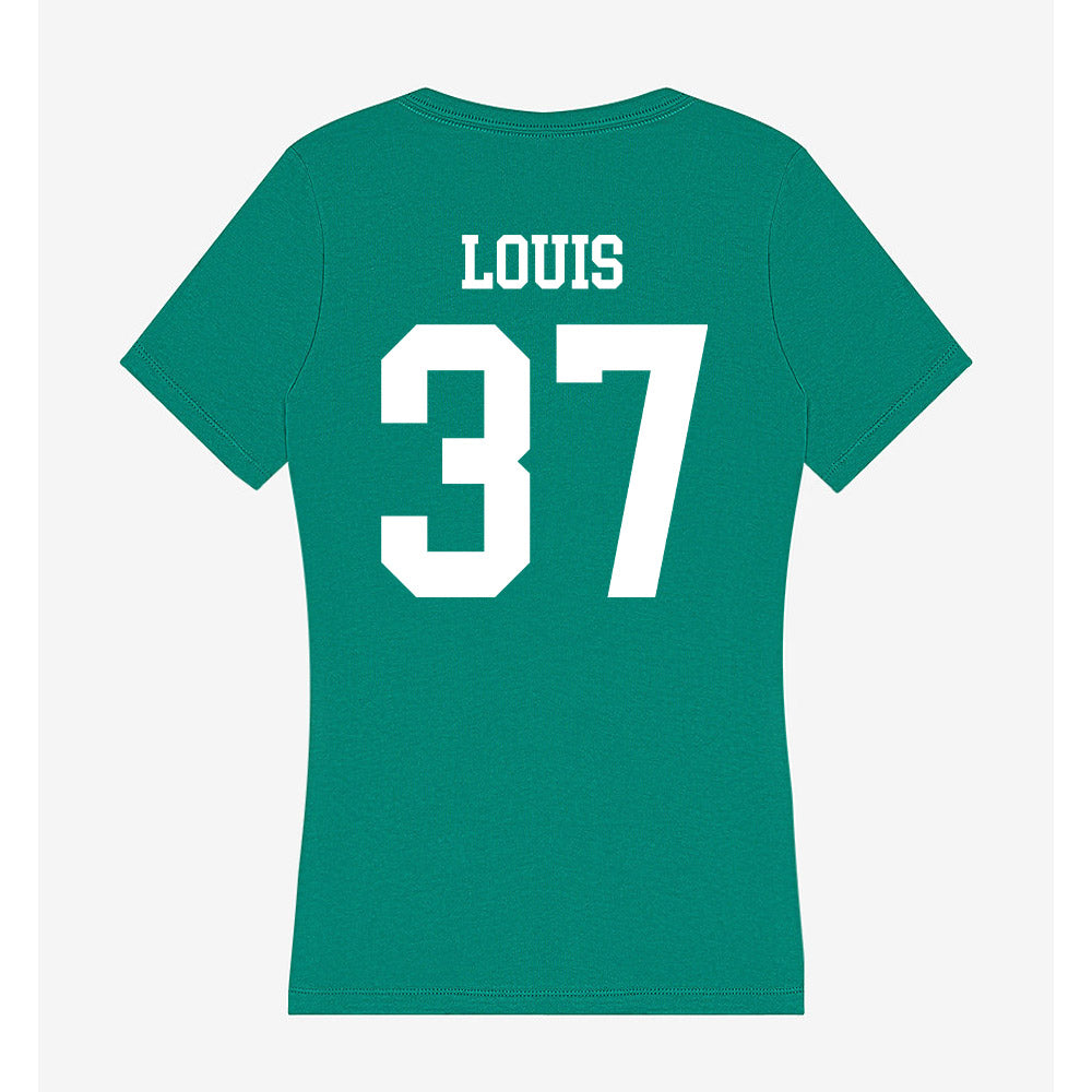 UAM - NCAA Baseball : Bryce Louis - Women's V-Neck T-Shirt-1