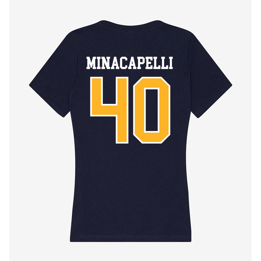 FLC - NCAA Football : Nicholas Minacapelli - Women's V-Neck T-Shirt-1