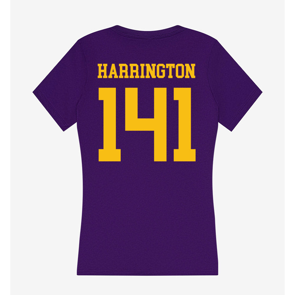 Minn. St. - NCAA Wrestling : Luke Harrington - Women's V-Neck T-Shirt-1