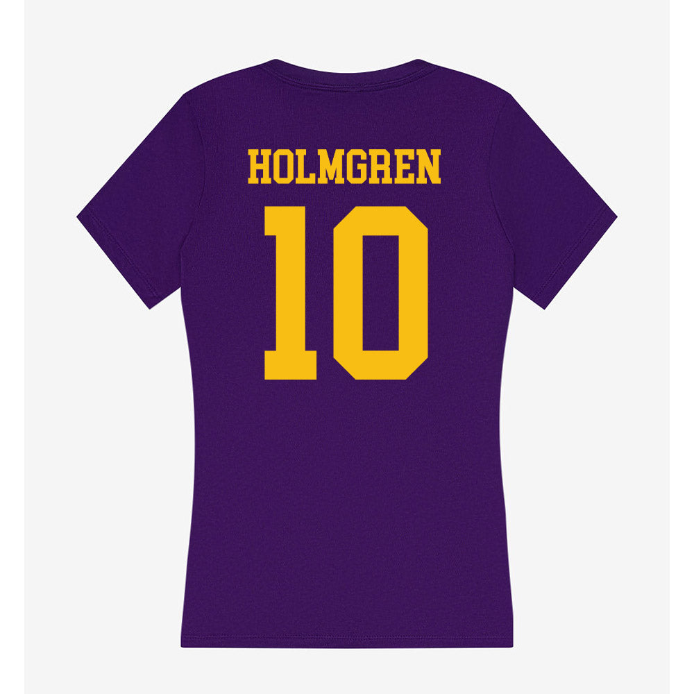 Minn. St. - NCAA Women's Basketball : Rhyan Holmgren - Women's V-Neck T-Shirt-1