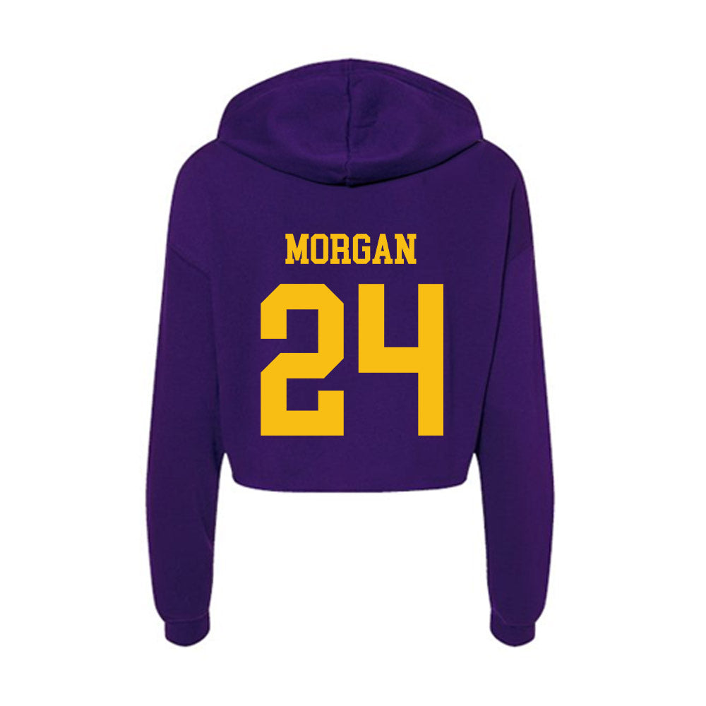 Minn. St. - NCAA Women's Basketball : Payton Morgan - Women's Crop Fleece Hoodie-1