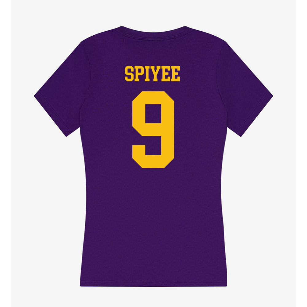 Minn. St. - NCAA Football : Emanuel Spiyee - Women's V-Neck T-Shirt-1