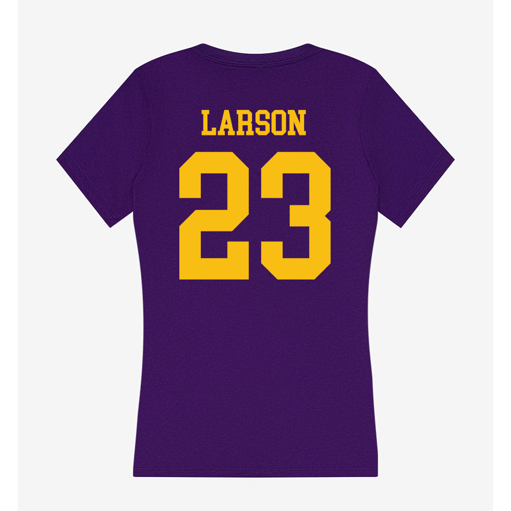 Minn. St. - NCAA Baseball : Conner Larson - Women's V-Neck T-Shirt-1