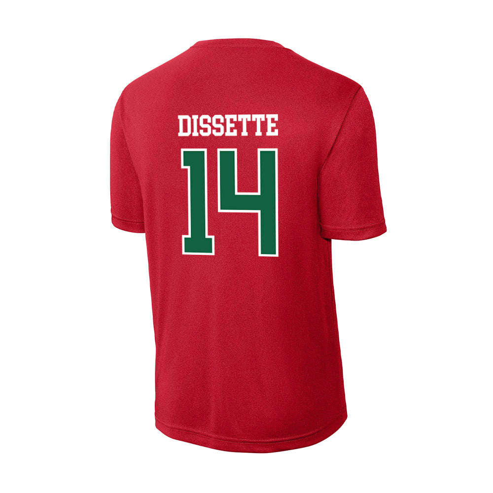 Minot State - NCAA Men's Basketball : Darik Dissette - Activewear T-Shirt-1
