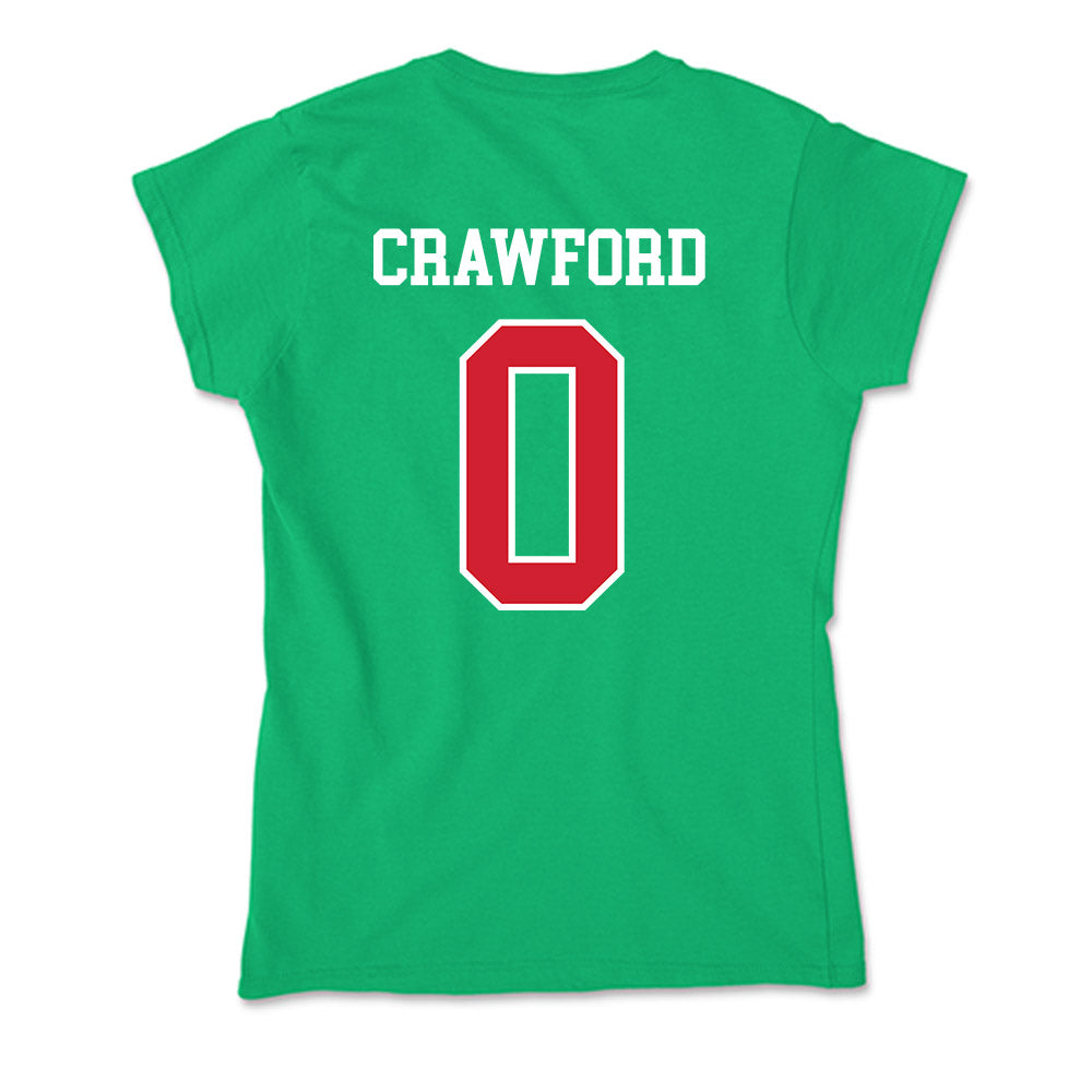 MVSU - NCAA Women's Basketball : Taylor Crawford - Soft Style Women’s T-Shirt-1