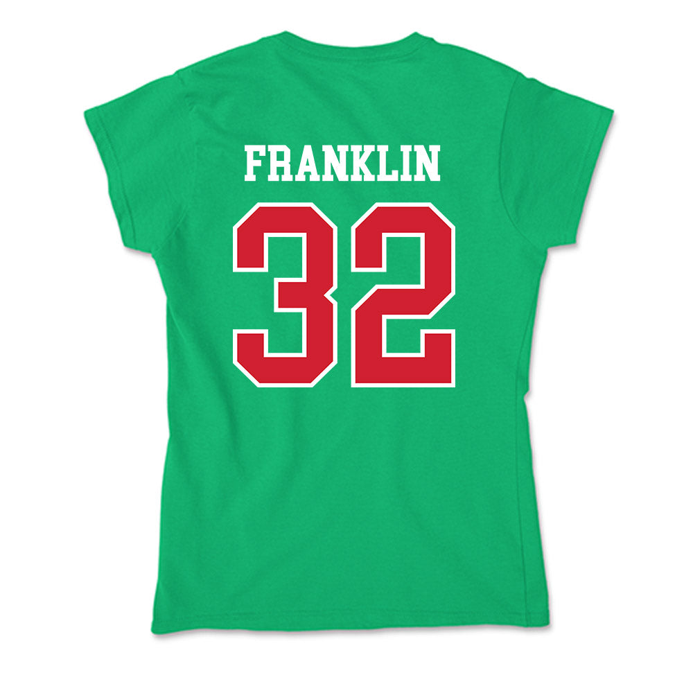 MVSU - NCAA Football : Douglas Franklin - Soft Style Women’s T-Shirt-1