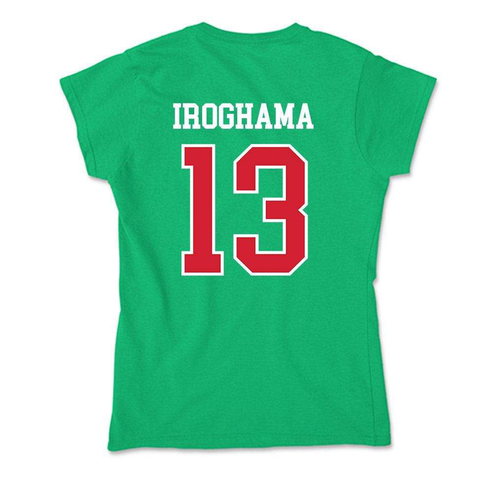 MVSU - NCAA Men's Basketball : Tyrone Iroghama - Soft Style Women’s T-Shirt-1
