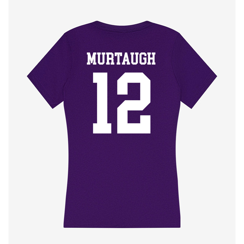 Sioux Falls - NCAA Women's Basketball : rease murtaugh - Women's V-Neck T-Shirt-1