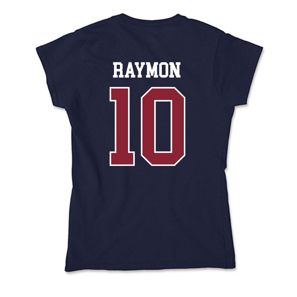 SCSU - NCAA Men's Basketball : Treven Raymon - Soft Style Women’s T-Shirt-1